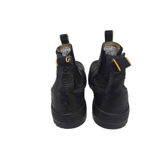 Dakota Men's 6100 Aluminum Toe 6 Inch Pull On Safety Work Boot Black Size 9M - Picture 3 of 7